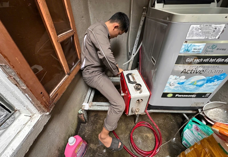 Môi Trường Tài Hải xử lý cống thoát nước tại Hà Tĩnh