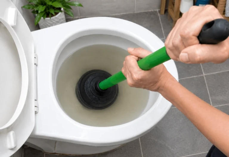 Cách Thông Tắc Bồn Cầu Bằng Pittông Tại Nhà